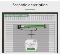Interruptor Inteligente Para Cortina WiFi Tuya Controlador Eléctrico De Rollos Tejido Para Puertas Con Función De Control Remoto APP Smart Life Compatible Con Google Home Alexa - details 10