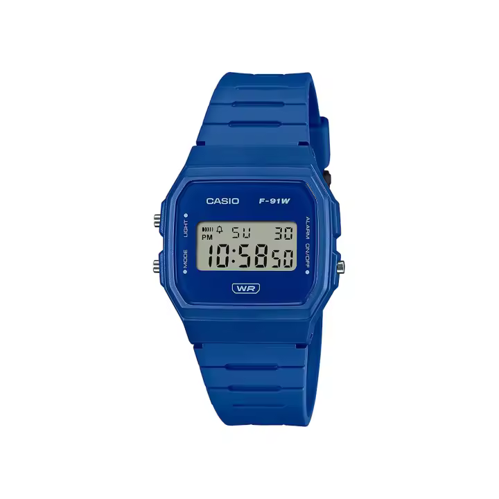 Casio Reloj F-91WB-2A1EF , para Mujer, Hombre, Unisex - 1