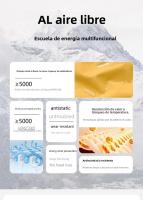 Chaqueta De Senderismo Impermeable Para Hombres Capucha Cremallera Windbreaker Ligera Para Camping Primavera Otoño - details 1