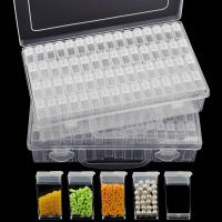 Caja De Almacenamiento De Joyería Y Perlas Para Pintura Diamante DIY Organizador De Accesorios De Joyería De Plástico Con 32/40/42/48/56/64 Slots - details 5