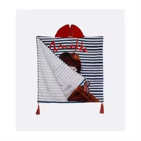 Toalla tipo poncho Anekke Venezia para niña - 1
