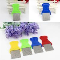 Peine Para Perros Y Gatos De Acero Inoxidable Cheopis Cootie Anoplura Flea Lice Color Aleatorio Herramienta De Peluquería Para Mascotas - details 2