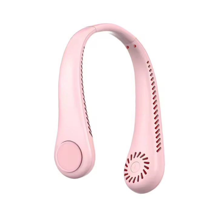 Ventilador Silencioso,Ventilador de Cuello,Ventilador de Cuello Portátil,3 velocidades ventilador sin aspas para,Viajes - 1