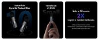 Micrófono para iPhone/Android microphone, Micrófono de solapa Plug and Play, cancelación de ruido, Micrófono Lavalier with Pantalla digital, mini Micrófono para Facebook, Youtube, Twitter, vídeos TIK Tok y transmisión en vivo - details 4