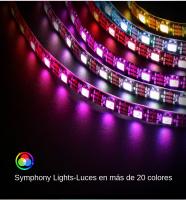 Tira De LED RGBIC Inteligente WS2812B Con 30/60 Pixels Por Metro DC5V USB IP30/IP65/IP67 Luz Mágica Para Decoración De Hogar - details 4