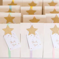 Confeti De Estrellas Brillantes Para Bodas Y Fiestas Decoración De Mesa Y Fiesta 1.2'' En Diámetro Gold 200 Piezas - details 3