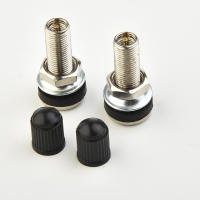 2 Pcs Cubierta De Válvula De Neumático Para Coche Moto Scooter Bicicleta Tubless Montaña Zinc Aleación 32mm Dustcap - details 3