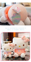 Muñeco De Peluche Sanrio Kawaii Hello Kitty Serie Mariposa Cojín De Peluche Para Niñas Juguete De Anime Lindo Regalo De Cumpleaños - details 5