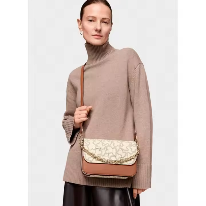 Bandolera Tous M. Chain Kaos Icon camel - 1