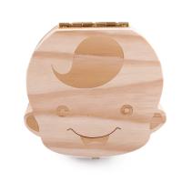 Caja De Dientes Del Bebé En Madera Para Niños Y Niñas Organizador De Almacenamiento De Dientes Regalo De Cumpleaños Souvenir Para Niños Y Niñas - details 5