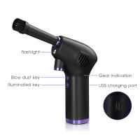 Duster De Aire Sin Cable Con Gran Capacidad Portátil Para Limpiar Teclados Eléctricos 15000mAH Recargable Limpiador De Polvo Con Aire Comprimido - details 1