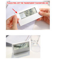 Termómetro Higrómetro Multifuncional LED Con Alarma De Reloj Estación Climática Electrónica Para El Hogar Medidor De Temperatura Y Humedad - details 3