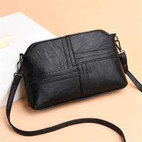 Bolso De Hombro Para Mujer De Cuero PU Vintage Diseño De Lujo Pequeño Bolsa De Mano Splicing Bolso De Viaje Tote De Compras - details 9