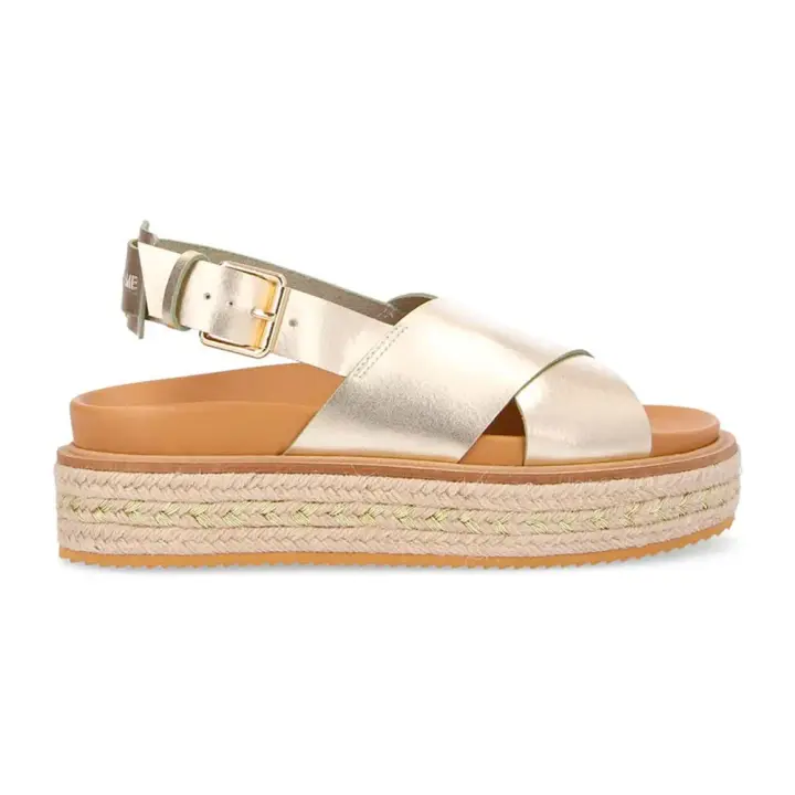 Calzado mujer Sandalias No Name Sandalias Suna Dorado - 1