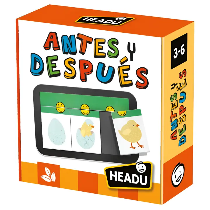 Headu Antes Y Después Juega Con Los Primeros Conceptos De Tormenta It25442 Juego Educativo Para Niños 3-6 Años Made In Italy - 1