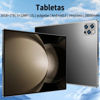 2025 Nueva tableta original de 10,1 pulgadas 13 16GB Ram 1TB ROMs Doble Tarjeta 14 núcleo WPS GPS Bluetooth 5G Rojo Teléfono - details 0