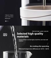 GIANXI Hacer Café a Mano Cafetera Multifuncional Filtro Para Casa Con Filtro De Té Para Preparar Café Frío Y Té Pot De Café - details 6