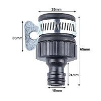 Conector De Riega Universal Para Grifo Jardín Adaptador De Agua Rápido Tubo De Riego Para Grifo Con Diámetro Inferior a 20mm Material De Goma - details 7