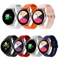 Correa De Silicona Para Samsung Galaxy Watch Active 2 3 4 5 pro 45mm 40mm 44mm S3 2 Compatible Con Galaxy Watch 7 FE 6 Anillo Universal Para Hombres Y Mujeres - details 7