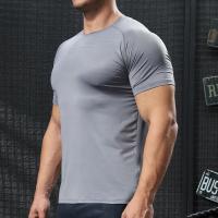 Camiseta Deportiva De Secado Rápido Para Hombres Manga Corta Entrenamiento En Gimnasio Camiseta De Fitness Transpirable Para Correr Sportswear - details 2