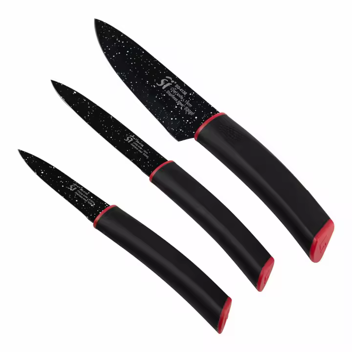 Set de Cuchillos San Ignacio Keops Marble SG-4136 Acero Inoxidable - 1