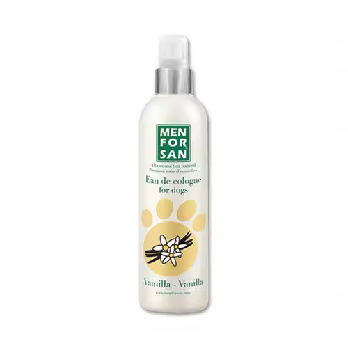 Agua de colonia MENFORSAN 125ml fragancia VAINILLA para perros - 1