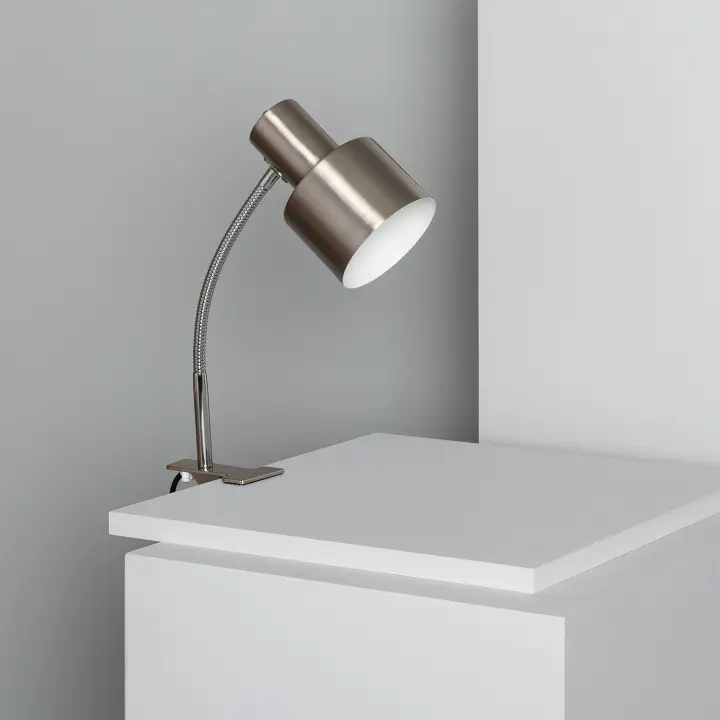 Ledkia Lámpara Flexo Escritorio de Metal con Pinza Agoura - 1