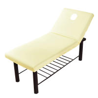 Sábana Ajustable De Masaje SPA Para Salon De Belleza Sábana De Cama Elástica Con Agujero Para Masaje Material Suave Y Confortable - details 5