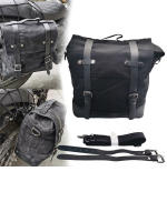 Bolsa Lateral Impermeable Para Motocicleta Retro De Honda Bolsa De Hombro Colgante Para Viaje Bolsa De Ruta Material De Lona - details 5