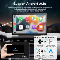 Reproductor Multimedia Para Coche 9 Pulgadas Universal CarPlay Android Auto Con Pantalla IPS Soporte AUX Bluetooth SD Video - details 5