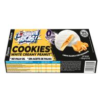 Cookies Locamentes Ricas Crema Blanca con Cacahuete | 128g | Packs 4 | 0% Azúcares | Dumon - details 0