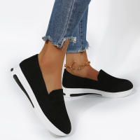 Zapatos de mujer de talla Grande, Nuevos, de Primavera y Verano, Planos, informales, de Malla transpirable, Con Suela Gruesa, Deportivos e informales. - details 10