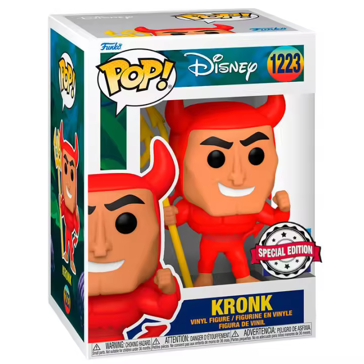 Figura Pop Disney El Emperador Y Sus Locuras Kronk Exclusive-Figura de Vinilo Coleccionable - Idea de Regalo- Mercancia Oficial - Juguetes para Niños y Adultos - Movies Fans - Muñeco para Coleccionistas y Exposición - 1