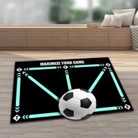 Nueva Alfombra De Fútbol Para Entrenamiento En Casa Antideslizante Y Reducción De Ruido Alfombra De Juego De Fútbol Para Niños Material PVC - details 1