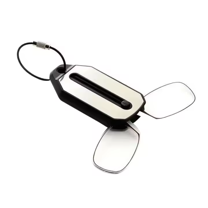 Gafas De Lectura Ultraligero Con Cierre En La Nariz Y Lazo De Llave Para Hombres Y Mujeres Gafas Presbíopicas Plegables Portátiles +1.0 a +3.0 - 1