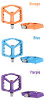 Pedales De Bicicleta Ultralight NanLio MTB Plástico Antideslizante Para Mountain Bike BMX XC AM Tamaño 124*109mm Colorido - details 11