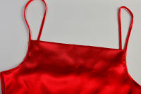 Vestido De Seda Con Sección Cruzada De Color Sólido Para Mujer Vestido De Caudal Con Punta De Sirena De Verano Ajustado Y Sexy - details 14
