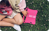 Save Family Tablet niños Kids 7" ROSA QuadCore 2+32GB WIFI Navegador Infantil Seguro Doble Control Parental Conexion reproductor Musica Anti-Bullying Juegos Modulo Montessori SaveFamily Certificada por Google - details 0