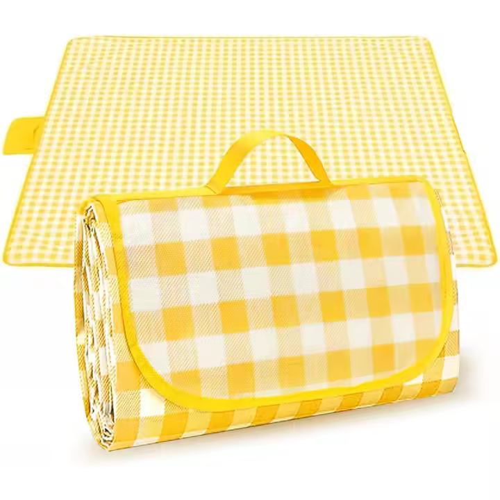 ZC Manta de Picnic Plegable Portátil A Prueba de Arena y Agua Ideal para Acampar, Senderismo y Actividades al Aire Libre - 1