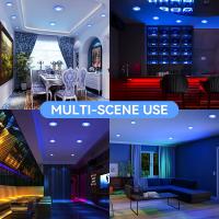 Lámpara De Techo LED Doble Color Moderna Para Decoración De Hogar Sala De Estar Baño Iluminación Interior Luz Panel LED - details 6