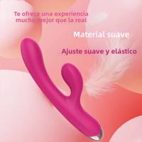 Vibrador De Conejo Para Mujeres Estimulador De Clítoris De Silicona G-Spot Potente 2 En 1 Dildo Juguetes Sexuales Para Masturbación Femenina Adultos - details 7