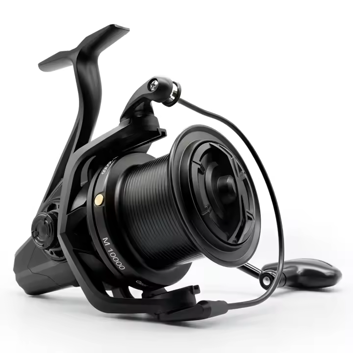 Carrete De Pesca Spinning M Long Shot Jigging Serie 8000/9000/10000/12000/14000 7+1BB Carrete De Agua Salada Con Arrastre Máximo De 55lb Para Surf Y Pesca En Río - 1