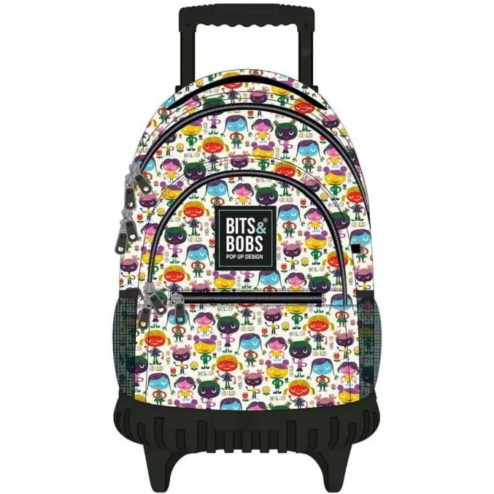 Mochila Grafoplas Roller Compact Hello 52X37X25Cm - Producto Oficial - Escolar - Niños y Niñas - 1