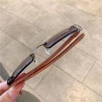 Gafas De Sol Rectangulares Punk Para Hombres Y Mujeres Estilo Trendy Sin Marco Protección UV400 Conducción Gafas De Moda Sin Marco Gradiente - details 4