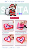 Perler Bolas Cuadradas 2.6mm/5mm Para Tablero De Puzle 3D Juguetes Educativos Para Niños Jigsaw Puzzle Brinquedos Unisex - details 5