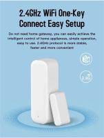 Sensor De Puerta WiFi Tuya Sensor De Ventana Inteligente Control Remoto Por Alexa Google Home App Smart Life Compatible Con Smart Home - details 12