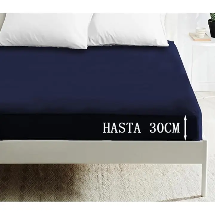 Sabanas Bajeras Ajustable para Cama 90/105/135/160/180cm, Sábana Bajera para colchón de hasta 30cm de Alto, Bolso Profundo-Microfibre de Poliéster,Tacto suave y Código. - 1