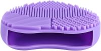 Limpiador de silicona para lavar brochas de maquillaje, guante de silicona con forma de corazón, aplicador de maquillaje de silicona - details 3