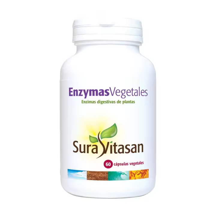Sura Vitasan Enzimas Vegetales 60 Caps - 1