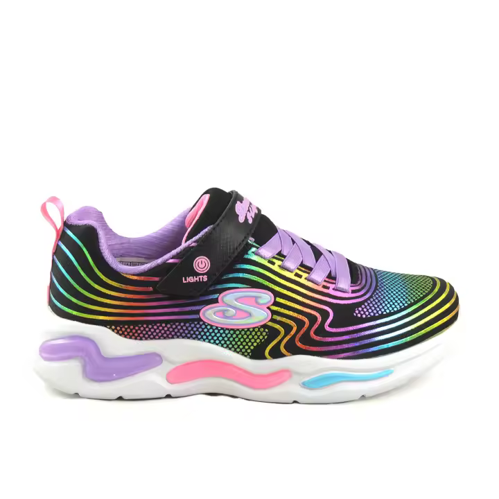 Skechers mod. 302338L Zapatilla deportiva luces velcro para Niñas - 1